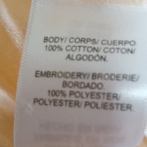 Lucky Brand Embroidered Flutter Sleeve Top Pink Nude Boho Cotton - Picture 10 of 13